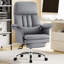 Fauteuil de direction ergonomique en similicuir avec repose-pieds et accoudoirs à double épaisseur-1945318120