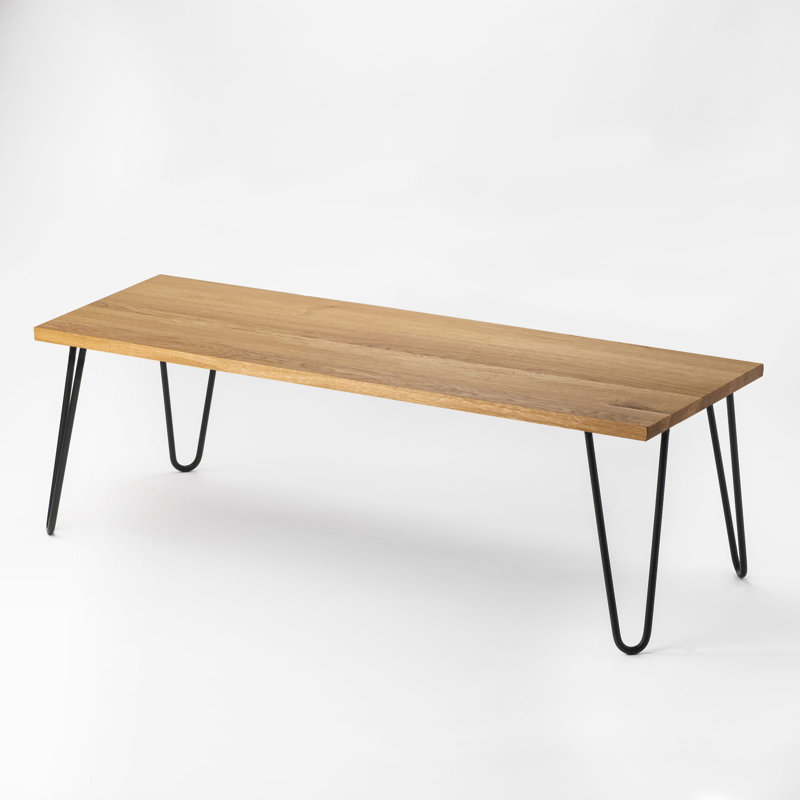 Solid Wood Bench, 40cm H x 150cm W x 40cm D