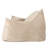 Fila Velveteen 2 Seater Oversized Bean Bag Chair With Armrests, Taupe-1791379000-1791870169