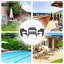 Ensemble de meubles de patio en rotin 4 pièces Briniya-1215325553