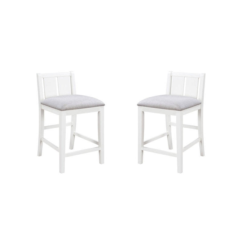 Hackney Dining Chair,Counter Height Chair,Kitchen Chair, White