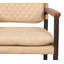 Chaise avec accoudoirs en cuir The Harley-113674994