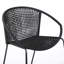Chaise de salle à manger en acier