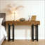 Table de vestibule, console rustique, table de couloir, table de canapé, étagère de présentation-1403630384