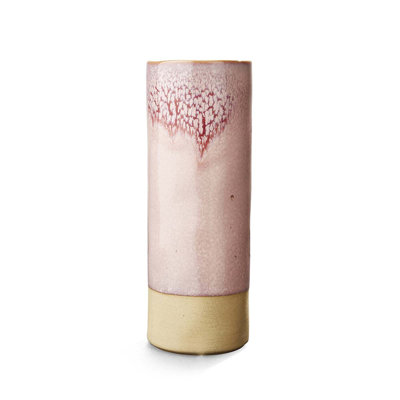 Minerals Medium Vase, Rose Quartz