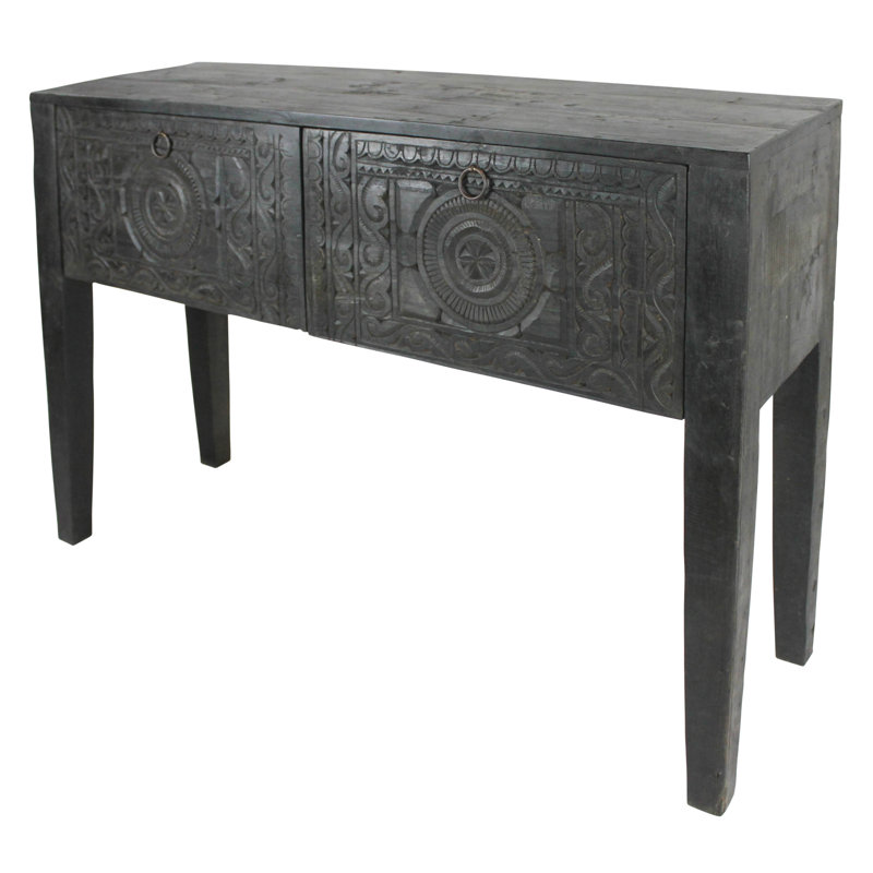 Console en bois massif 16 po Gancho