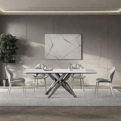 Modern fashion high-end home dining table sets
