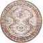 Tapis oriental Charlotte en brun-551808149
