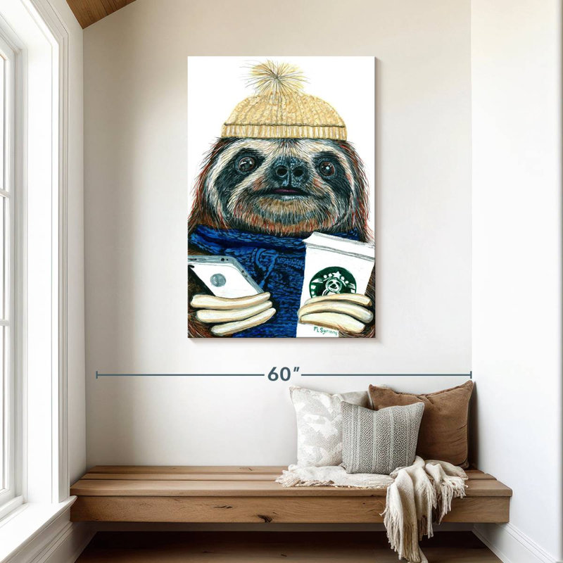 Brampt Urban Sloth, 45" H x 30" W