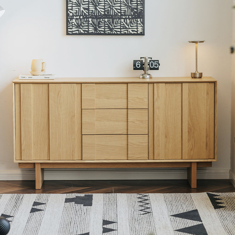 Buffet de rangement Modern Minimalist, H 31,49 po x l 59,05 po x P 15,74 po