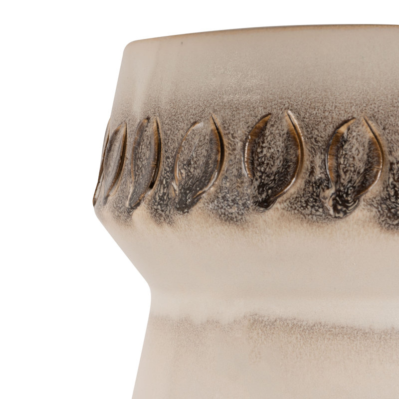 Petit vase de table en céramique Moitoso, H 9 po x l 6 po x P 6 po
