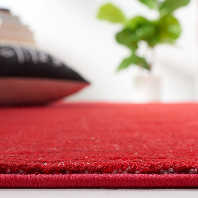 Jahzel Performance Solid Color Rug, Rectangle 3' x 5'