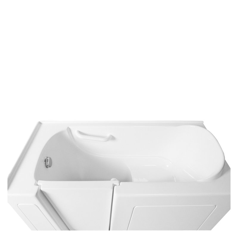 Baignoire de tourbillon 51" x 26" à gauche