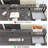 L-Shaped Computer Desk with Power Outlet-761660452