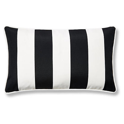 Cabana Stripe Outdoor Rectangular Pillow Cover & Insert