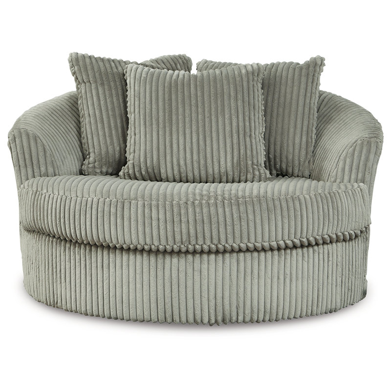 Lindyn Upholstered Swivel Accent Chair