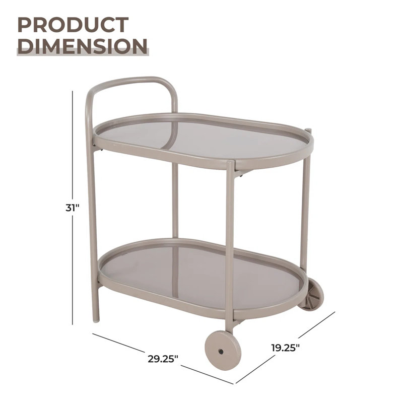 Aluminium Bar Cart