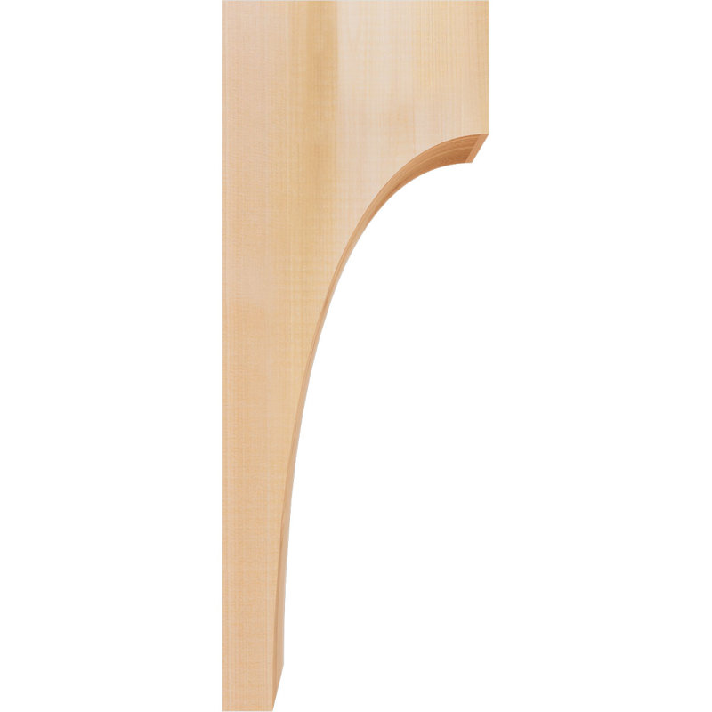 Huntington Corbel, H 20 po x l 3,5 po x P 8 po, Lisse, Cèdre rouge