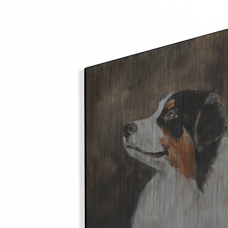 " Australian Shepherd " by Solveiga, 24" H x 16" W