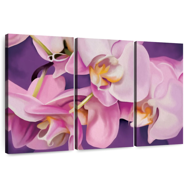Orchidées ravissantes Harnek, H 24 po x l 38 po