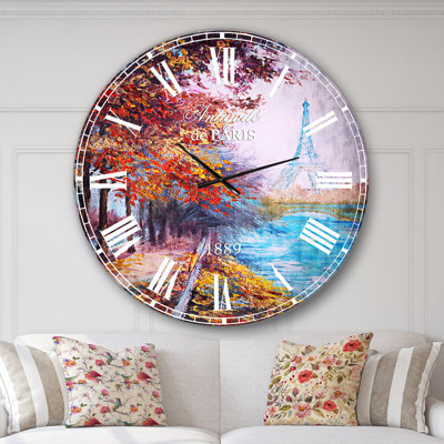 Swigart Metal Wall Clock