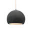 Luminaire suspendu simple à 1 lumière Aschwin - DEL-1096706293-1095563826-1094795934