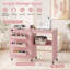 MDF Armoire Desk with Built-In Electrical Outlet-313011616