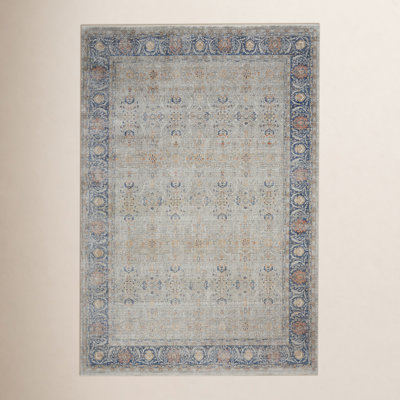 Tabitha Gray Blue Oriental Rug
