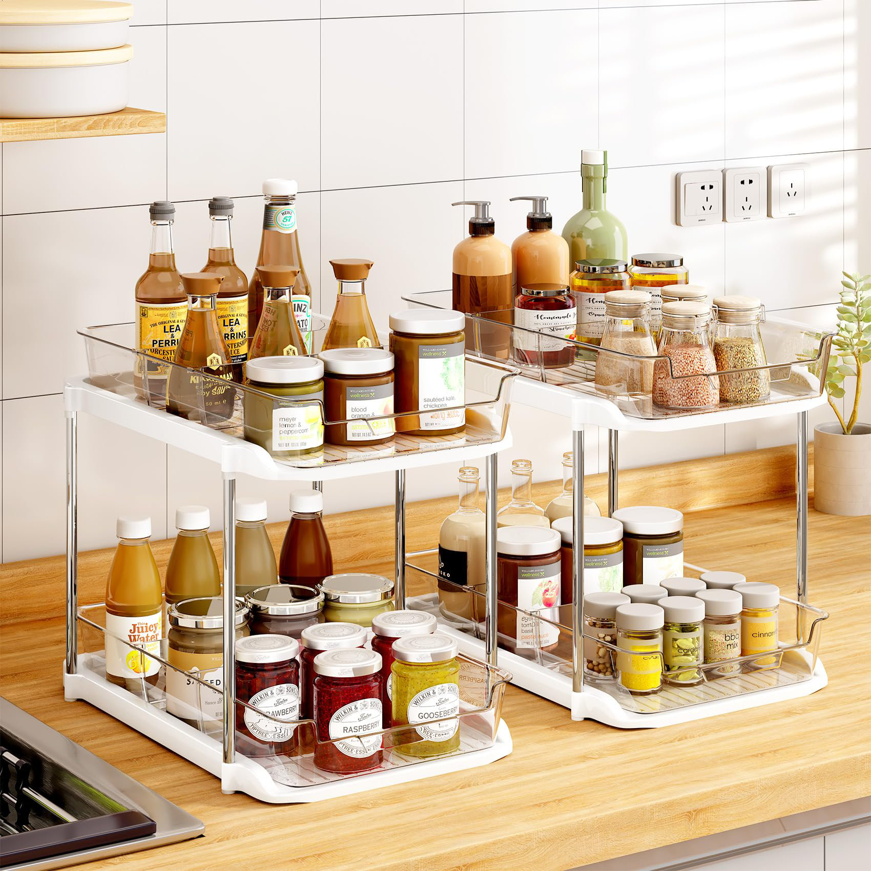 COOREL Plastic Under Sink Organizer Wayfair