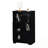 Wood Arria with glass door and open storage-1953750015