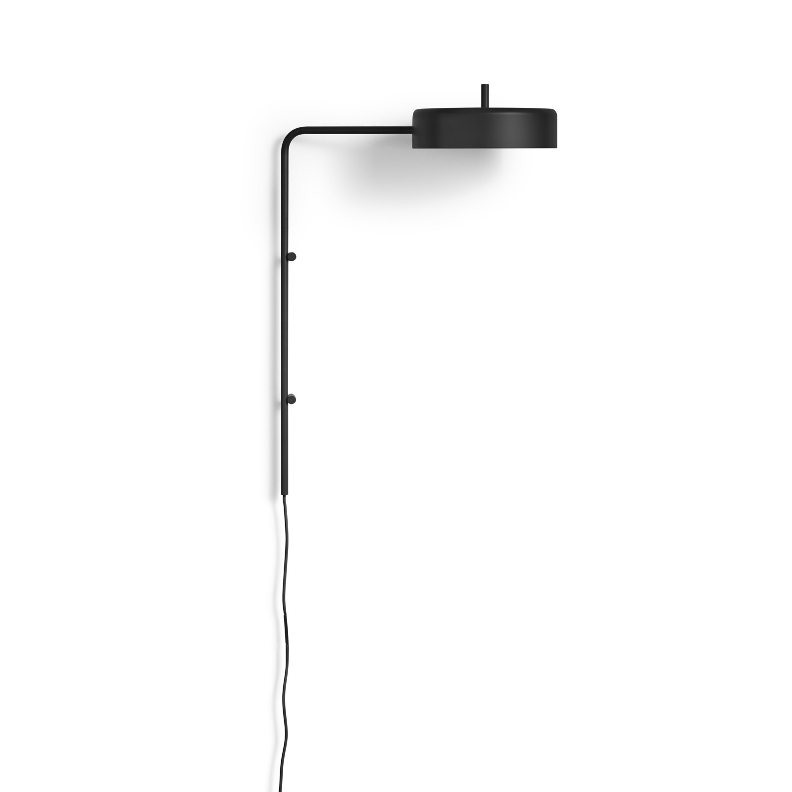 Blu Dot Bobber Single Light Sconce, Black