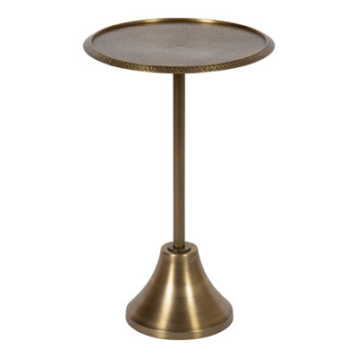 Gologan Iron Top End Table