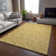 Premium Machine Washable Cerrito AMF514 Gold Rug