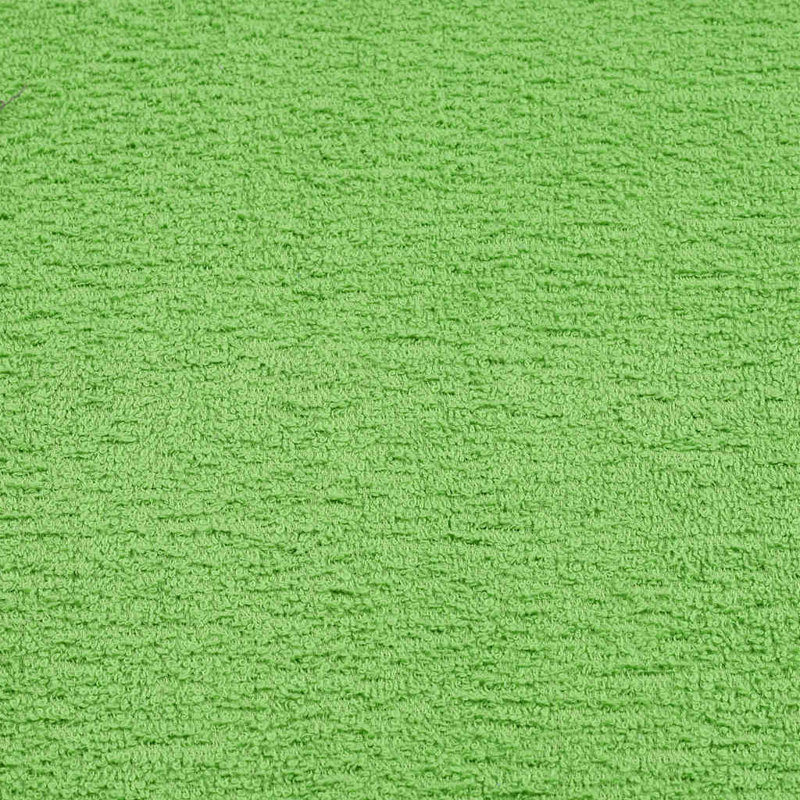 100% Cotton Mulit-Size Set, Apple Green, 8 Piece Towel Set