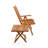 Paramount Teak Folding Square End Table
