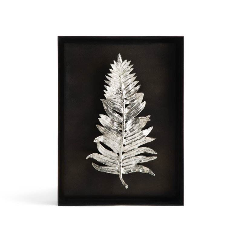 Fern Shadow Box, Silver
