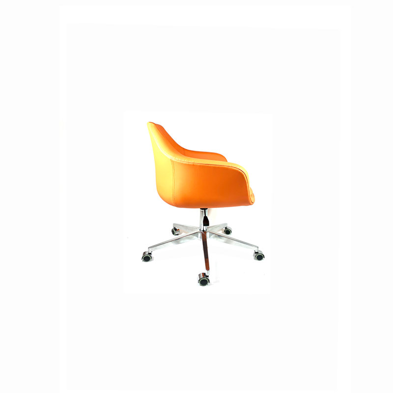 Chaise de bureau Maday, Orange