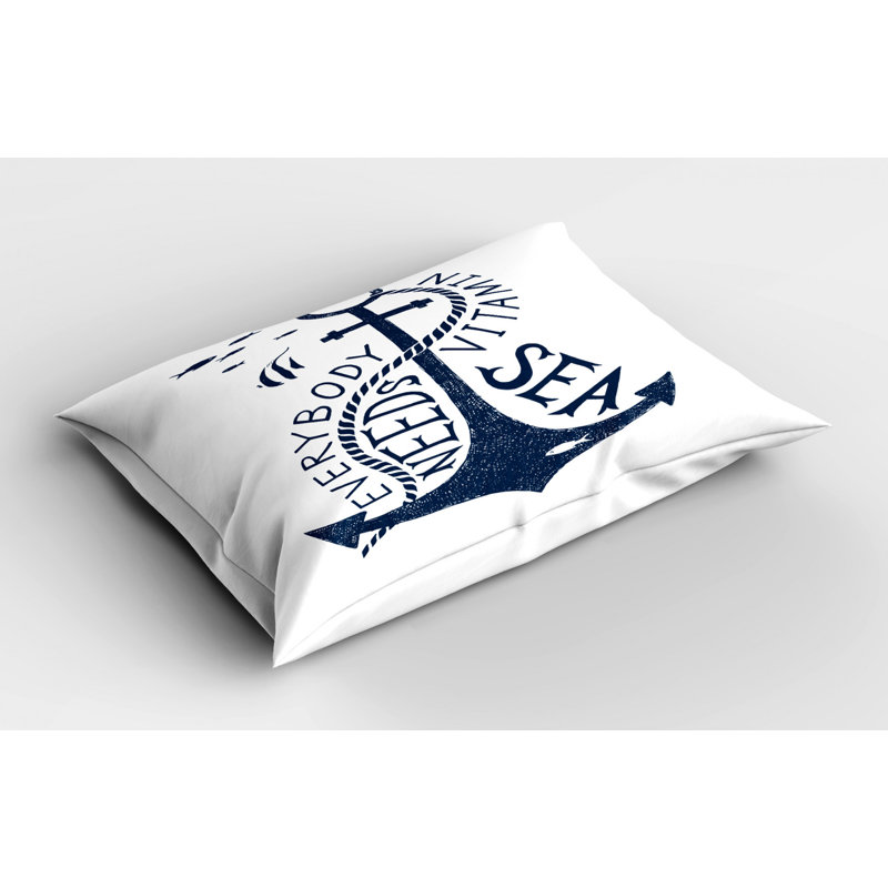 Fish Polyester Sham Set, Twin
