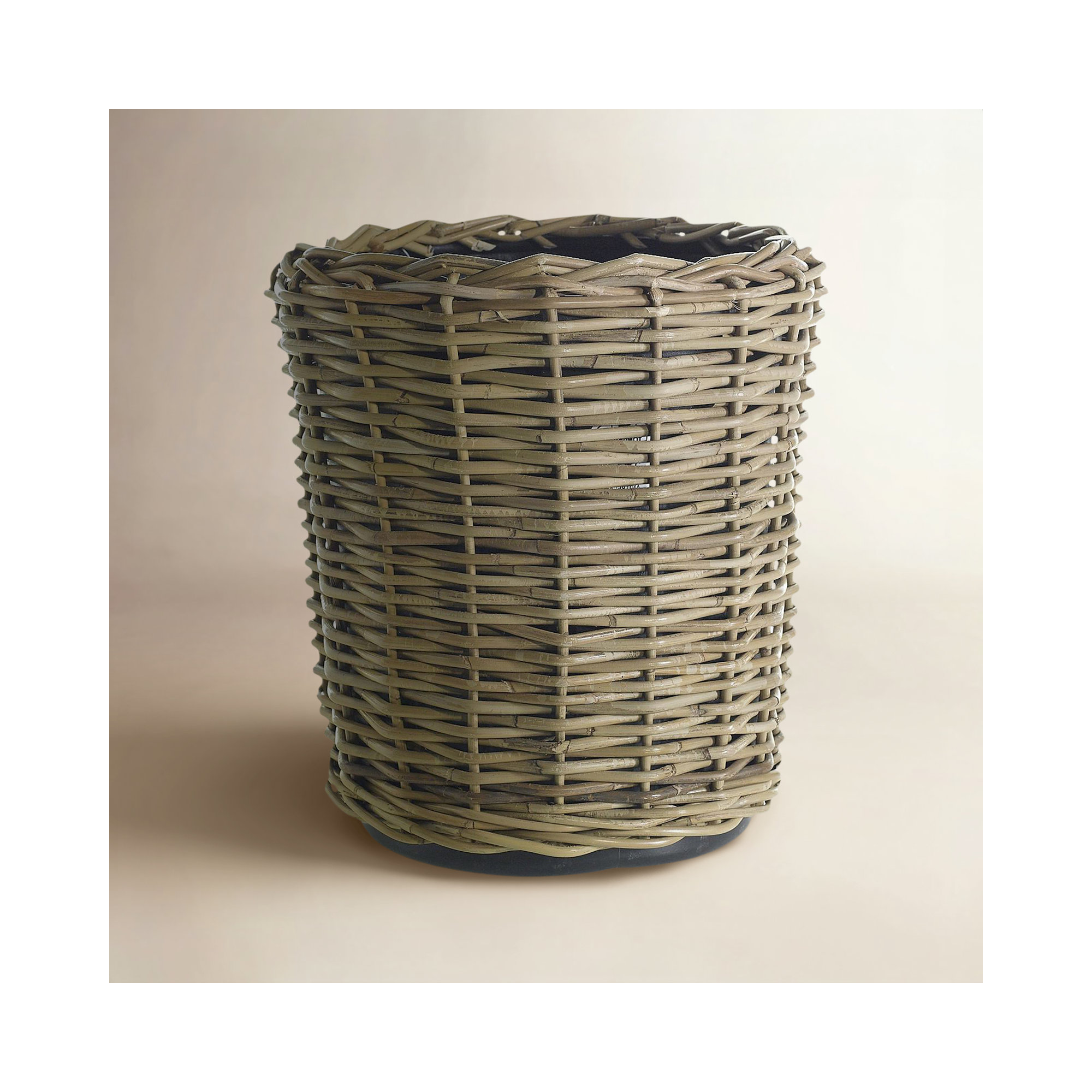 Handmade Cachepot, 17" H x 16.5" W x 16.5" D