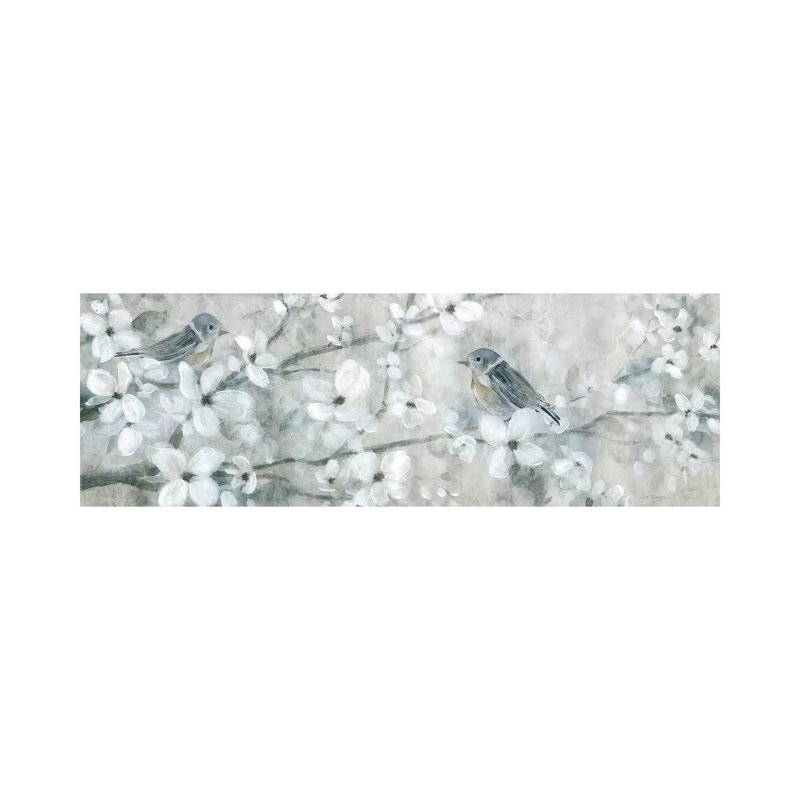 Welcoming Blossoms by Carol Robinson - Painting on Canvas, Wrapped Canvas, 121.92 cm H x 40.64 cm W x 1.91 cm D