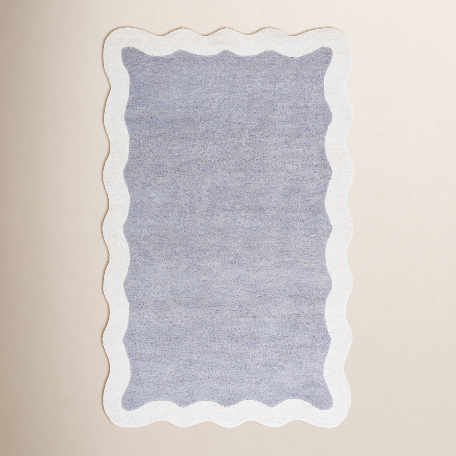 Hand-Tufted Wool Rug, Rectangle 5' x 8'