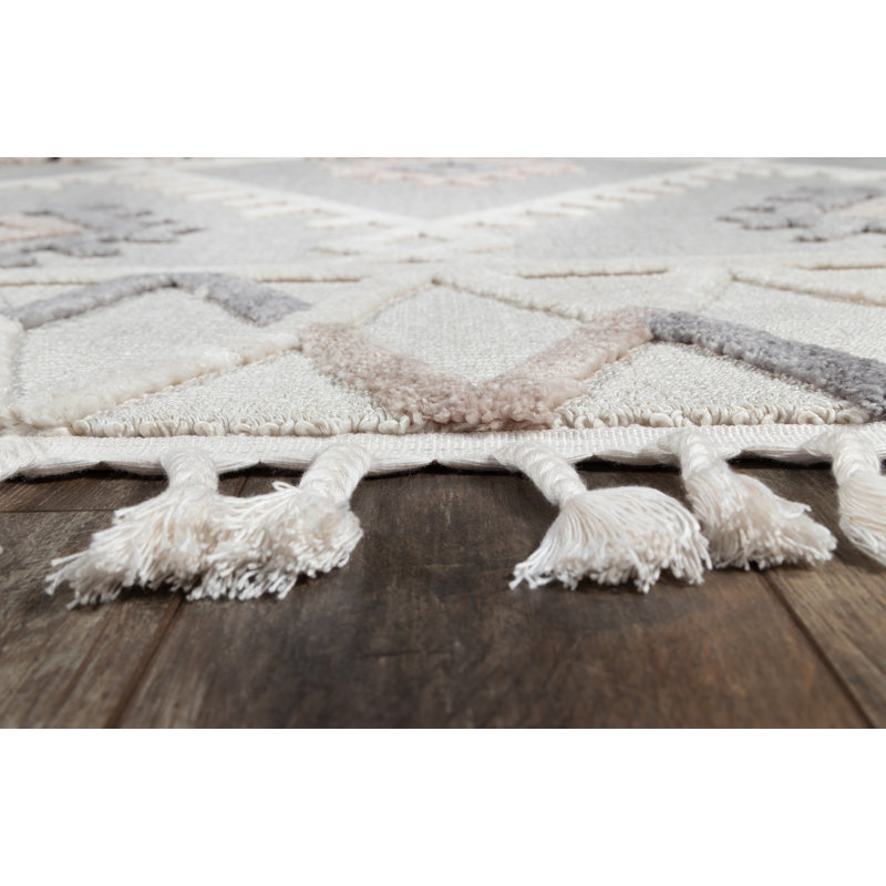 Adhnan Geometric Indoor Rug, Rectangle 8'6" x 12'6"