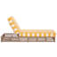 Chaise longue d'extérieur Langley-635984