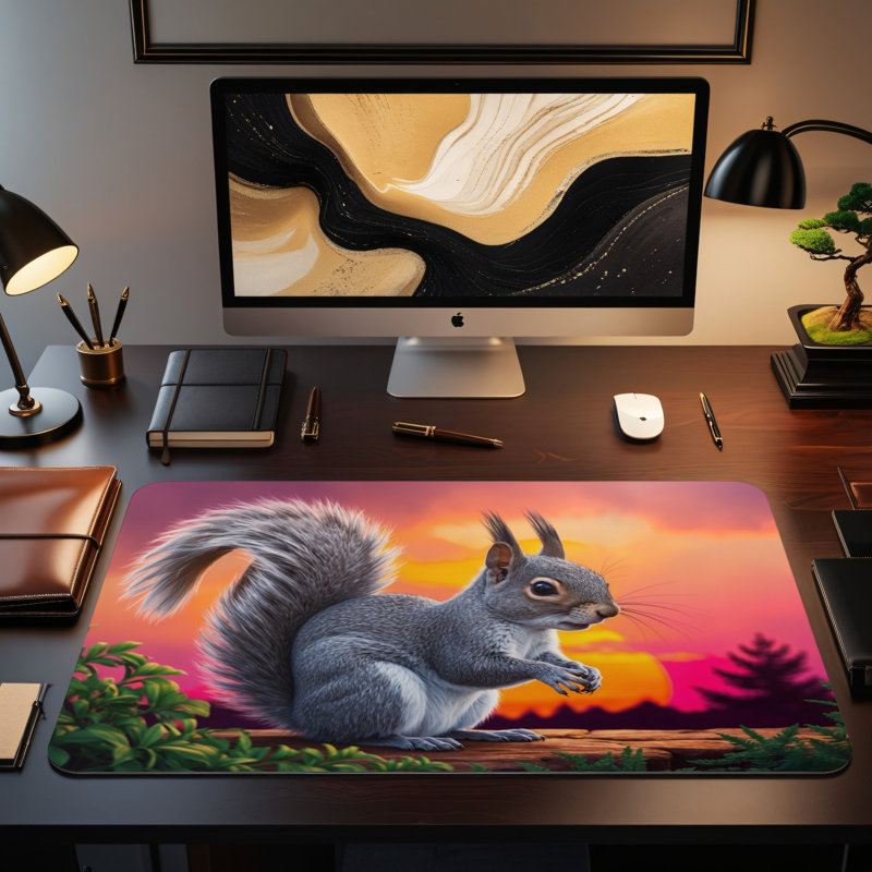 Polyester Desk Pad, 23.6x13.8