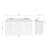 Abell 72.25'' Bathroom Vanity with Carrara Quartz Top-94003702