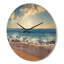 Horloge murale en bois Sea Sunset-63618323