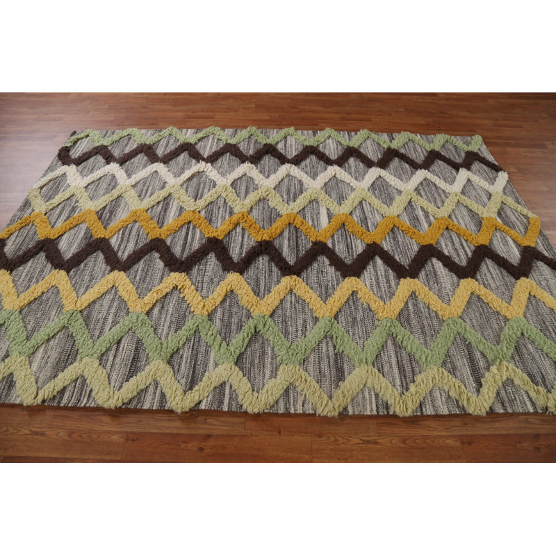 One-of-a-Kind 5'7" X 8'3" Wool Area Rug in