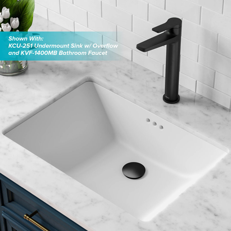 Drain escamotable de lavabo de salle de bain avec trop-plein, Noir mat