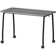 Rectangle 2 Person 23.63'' L Training Table with Casters