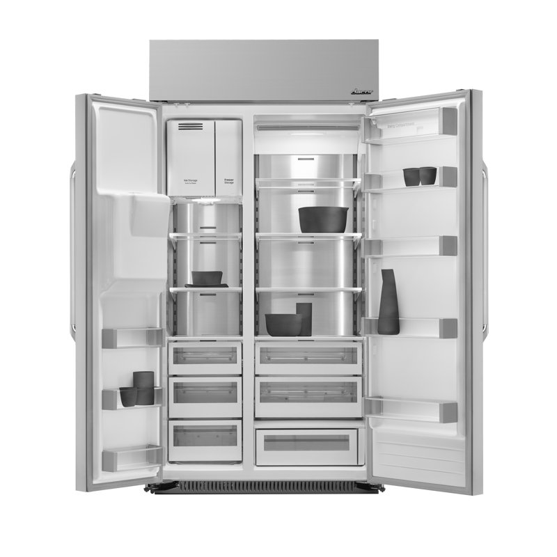 Dacor 42'' W Smart Built-in Side By Side Refrigerator